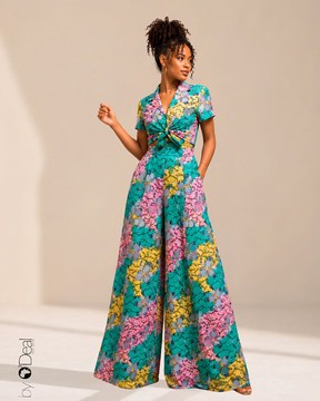Pantajupe taille haute en wax