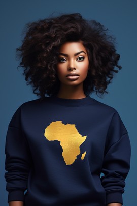 Sweatshirt - "Africa Gold"