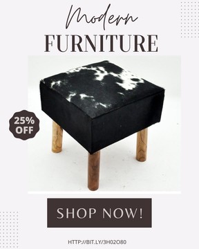Table d'appoint vintage triangulaire/ Table basse d'inspiration africaine/ Tabouret africain