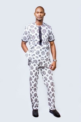 African Mens Clothing, African Print Shirt and pants, Mens Clothing, Traditional Outfit