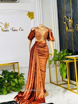 Long velvet evening dress, wedding dresses, prom gowns