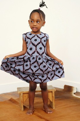 Robe Wax . Fait Main.