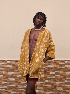 Effervesce Bogolan Cloak (Pre-Order)
