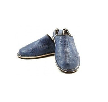 BIG SALE! Genuine Leather Slipper for Men and Women Handmade in Morocco By Cuiroma Craftsmen