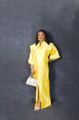 ADUN BUBU DRESS - YELLOW
