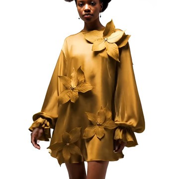 Shaffy Petal Dress || Maison Aria