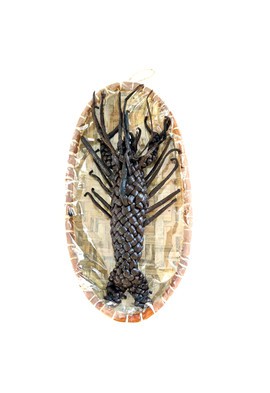 Décoration/ Art Vanille bourbon tressée: LANGOUSTE/ Madagascar/ Collection VAVASAHA"