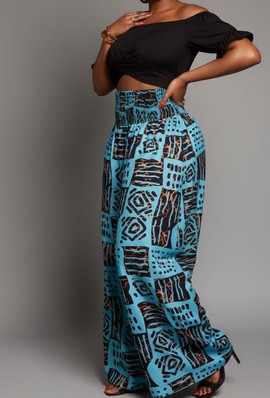 Adeola High Waist Palazzo Trouser