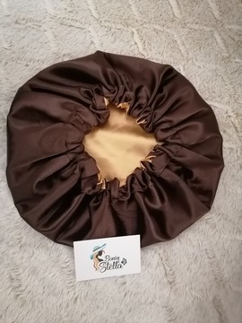 Reversible silk nightcap