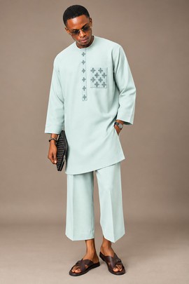 Men's two set traditional outfit with Embroidery