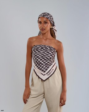 BROWN ROOTS SCARF
