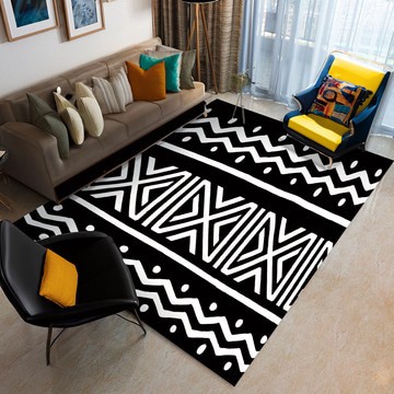 African Rug Carpet Tribal Print (LARGER SIZES AVAILABLE)