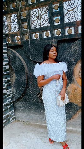 Robe longue africaine Brkkytee Maxi, robe de séquence africaine