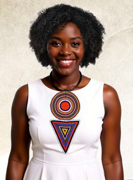 Collier africain imposant Bai | Collier masaï