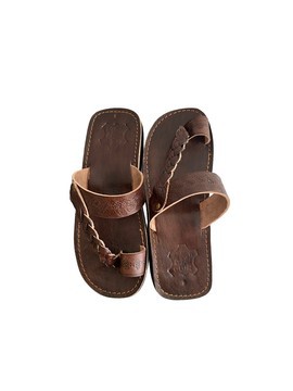 Handmade Real Leather Sandal - Natural Comfort and Artisanal Elegance