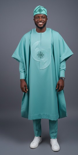 Tenue traditionnelle nigériane