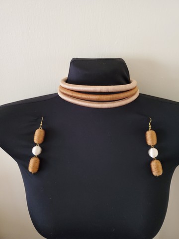 Umoja necklace and earrings