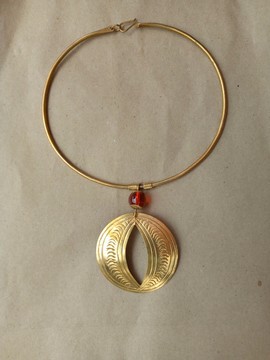 Brass necklaces/ pendant chain/ african necklaces