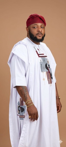 Classic White Agbada wear