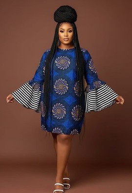 Robe courte Omolola