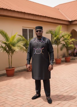 African Men’s Suit | African Wedding Suit | Senator Suit | Dashiki Shirt | Men’s Kaftan