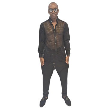 Black Long Sleeve Dress Shirt