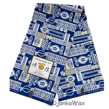 Tissu pagne Ndop Toghu Cameroun en coton léger 2 yards