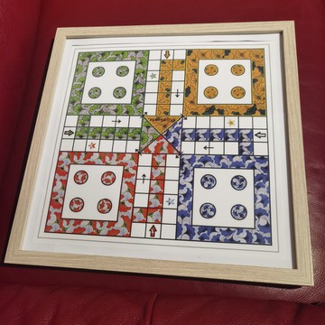 Ludo Jeu Fait Main impression personnalisée tissus pagne cire africain Fleurs de mariage