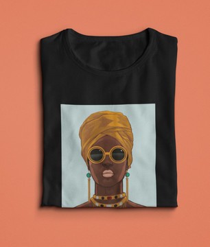 HEADWRAP T-SHIRT QUEEN / UNISEX T-SHIRT