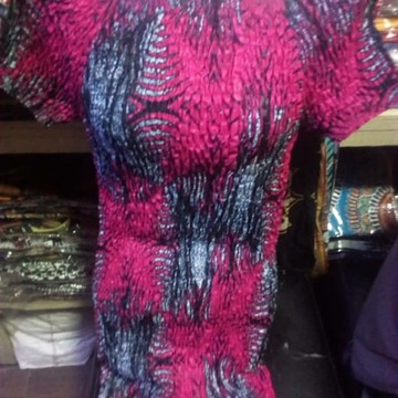 Elastic mini dress