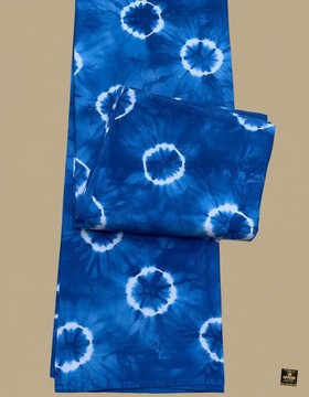 Batik bleu (5 yards)