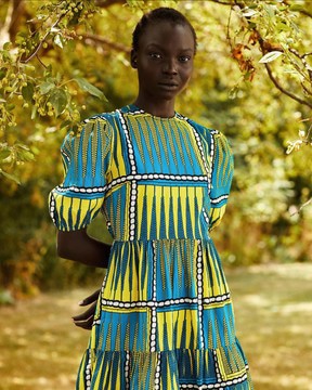 Robe en imprimé africain Eloh