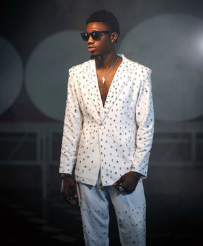 Bespoke men's wedding suit, suit for men, prom suit jacket and trousers