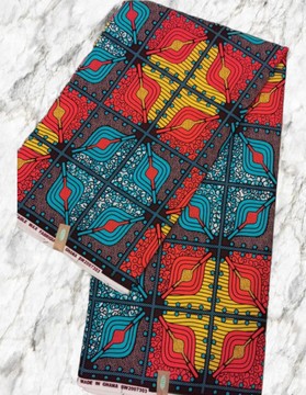 6 YARDS WAX PAGNE WAX AFRICAN FABRIC ANKARA PRINTED FABRIC