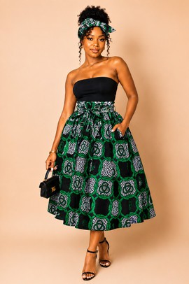 Chic Women’s Midi Skirt – Elegant High-Waisted Short Midi Skirt | Stylish Casual &amp; Office Wear