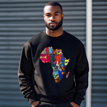 Sweatshirt - "Africa Map"