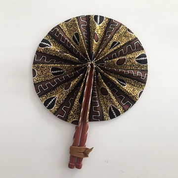 MAKALA WAX AND LEATHER FAN