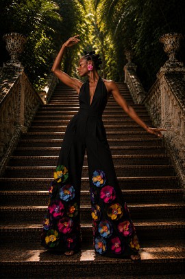 Rosette Jumpsuit