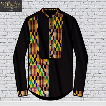 Rolloyds Kente Long Sleeve Shirt