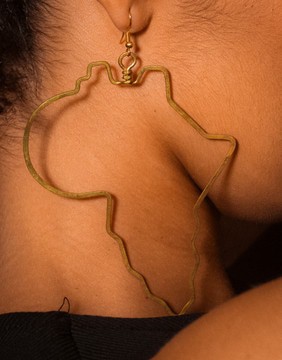 Magnifiques boucles d'oreilles «big mama»