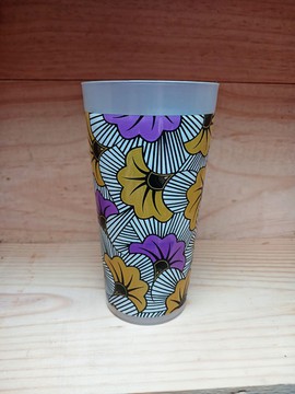 Lot de 4 Africup "Violet"