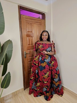 Off-Shoulder Maxi dress