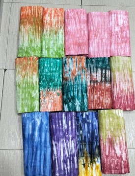 Adire teint par nouage _5 yards