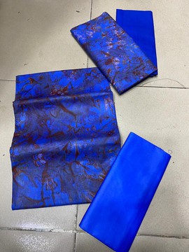 Cotton Tie and dye Adire Kampala ADIRE/BATIK 5 yards