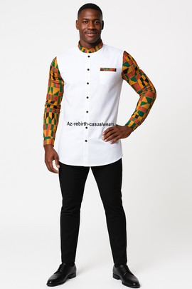 Men shirt with black pant