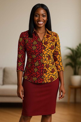 Chic Ladies African Shirts | Modern Twist on Tradition