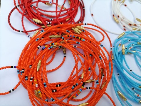Ensemble de perles de taille, perles de taille traditionnelles, perles de taille colorées