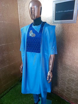Low prices embroidered agbada discount prices agabda