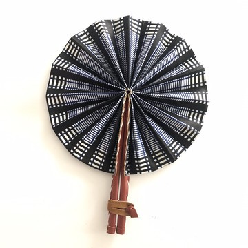 INNAYAH WAX AND LEATHER FAN