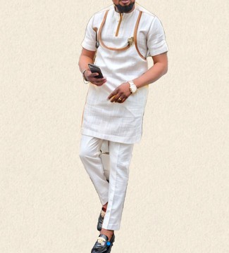 Men african suit kaftan African outfit, two piece men's suit jacket